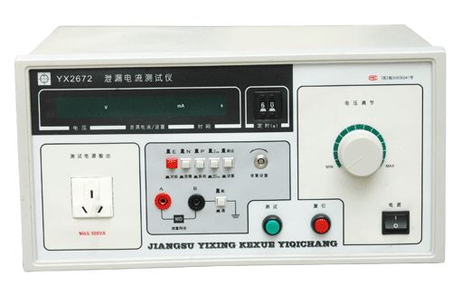YX2672 泄漏电流测试仪