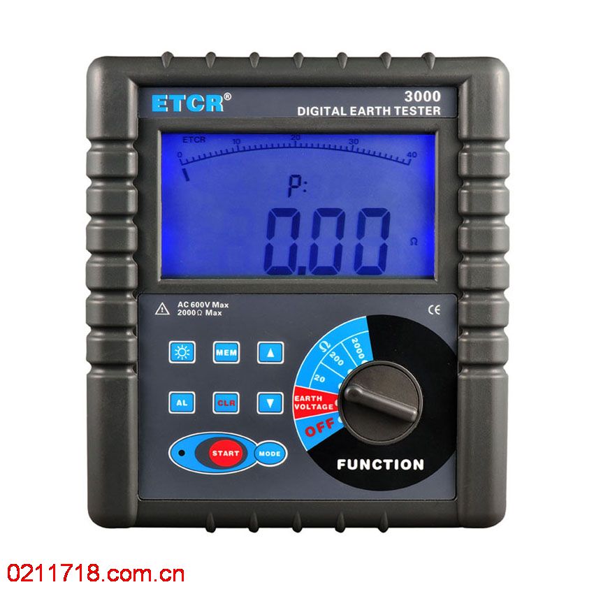 ETCR3000数字式接地电阻测试仪ETCR-3000
