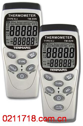 TM-80N K/J型台湾泰玛斯TENMARS 温度计/温度表TM80N K/J型