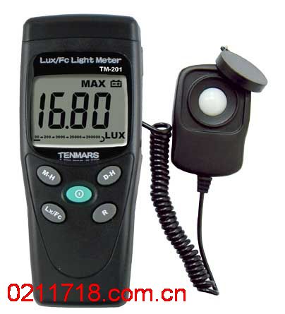TM-201台湾泰玛斯TENMARS 照度计/光度计TM201